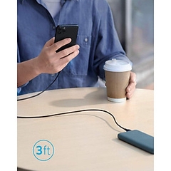 Dây Cáp Anker PowerLine III USB-C to Lightning, 0.9m - A8832