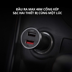 Kẹp điện thoại kiêm sạc không dây ô tô Xiaomi 30W