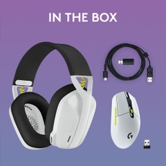 Combo Chuột chơi game không dây Logitech G304 và Tai nghe chơi game không dây G435