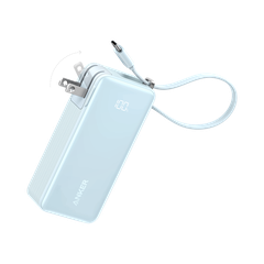 Pin sạc dự phòng Polymer 10000mAh kiêm Adapter Sạc Type-C PD 30W Anker A1637 (kèm cáp Type-C)