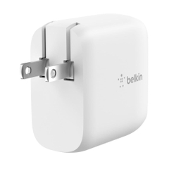 Adapter sạc nhanh Belkin BOOSTCHARGE 40W - 2 cổng USB-C PD 20W