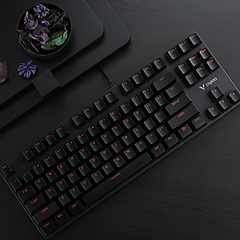 Bàn Phím Cơ Có Dây Gaming Rapoo V500 Alloy