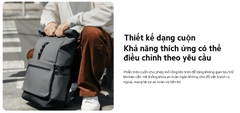 Balo Xiaomi Roll Top Casual Backpack