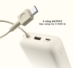 Pin sạc dự phòng Xiaomi 20000mAh 33W PB2030MI kèm Cáp Type C