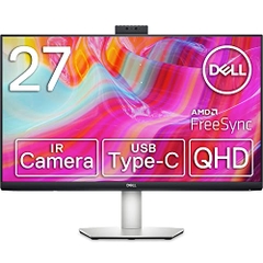 Màn hình máy tính Dell S2722DZ ( 27 Inch QHD 2560 x 1440 at 75 Hz / IPS / HDMI / DP 1.2 / USB-C 3.2 With Power Upto 65W / USB 3.2 / Audio )