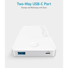Pin Sạc Dự Phòng Anker 323 1A1C 12W 10000mah USB-A và Type-C A1334