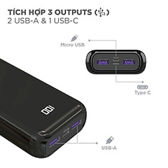 Pin dự phòng Energizer UE20011PQ 20000mAh