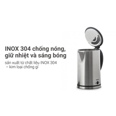 Bình đun siêu tốc Philips 1.7 lít HD9316