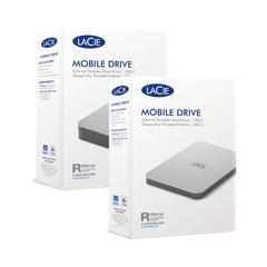 Ổ cứng di động 2TB USB-C USB 3.2 Gen1 LaCie Munich Mobile Drive Màu Bạc - STLP2000400