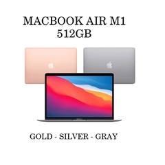 Macbook Air M1 2020 Apple M1, 8-Cores GPU, Ram 8GB, SSD 512GB, 13.3 Inch