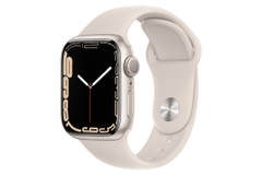 Apple Watch Series 7 GPS 41mm viền nhôm dây cao su - Chính hãng VN/A