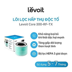Lõi Lọc Cho Máy Lọc Không Khí Levoit Core 300/300S RF-TX | Bộ Lọc HEPA 3 Lớp
