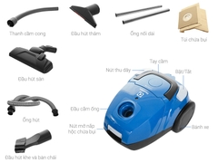 Máy hút bụi Electrolux Z1220 1600W
