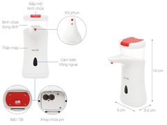 Máy lấy xà bông rửa tay tự động Deerma XS100