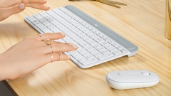 Bộ phím chuột không dây logitech MK470 Slim