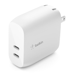 Adapter sạc nhanh Belkin BOOSTCHARGE 40W - 2 cổng USB-C PD 20W