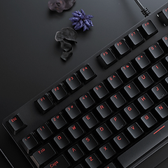 Bàn Phím Cơ Có Dây Gaming Rapoo V500 Alloy