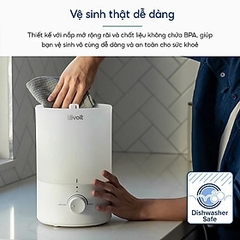 Máy Phun Sương Tạo Ẩm Thông Minh Levoit Dual 150 Ultrasonic | Công Nghệ Phun Siêu Âm 360