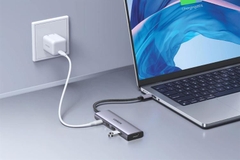 Hub USB-C 5 in 1 Ugreen CM511 (15596) – HDMI 4K, USB 3.0, Sạc Nhanh PD 100W