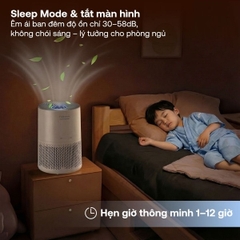 Máy lọc không khí Fujihome AP5COMPACT – WiFi, HEPA H13, nhỏ gọn cho phòng 30m²