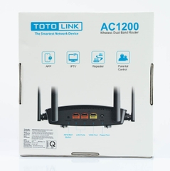 Bộ Phát Sóng Wifi Router Chuẩn AC1200 Totolink A720R