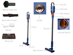 Máy hút bụi cầm tay không dây Deerma VC20 PRO