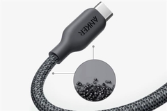 Cáp Anker 543 USB-C → USB-C Bio-Braided 0.9 m (Model A80E5)