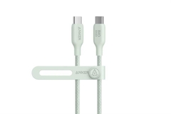 Cáp Anker 543 USB-C → USB-C Bio-Braided 0.9 m (Model A80E5)