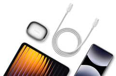 Cáp Xiaomi 6A Braided USB-C to USB-C (1m) – Sạc nhanh 120W