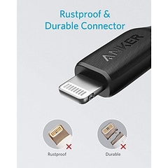 Dây Cáp Anker PowerLine III USB-C to Lightning, 0.9m - A8832