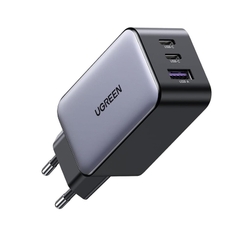 Adapter UGREEN sạc nhanh GaN 65W USB-C và USB-A