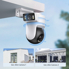 Camera Xiaomi ngoài trời CW500 Dual 360 độ 4MP