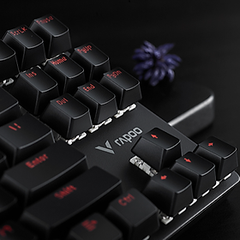 Bàn Phím Cơ Có Dây Gaming Rapoo V500 Alloy