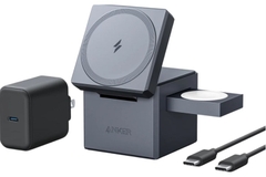 Đế sạc không dây MagSafe 3 in 1 15W Anker 737 Cube Y1811