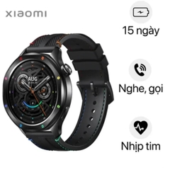 Đồng hồ thông minh Xiaomi Watch S4 47mm dây silicone Đen Cầu Vồng