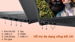 Laptop Dell Vostro 3510 i5 1135G7/8GB/512GB/ 7T2YC2 Đen