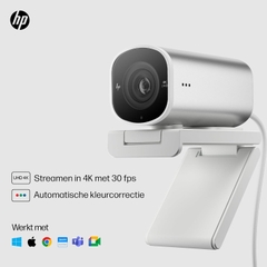 Webcam HP 960 4K Streaming – 4K UHD, AI Auto Framing, HDR, Micro kép