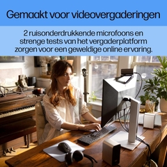 Webcam HP 960 4K Streaming – 4K UHD, AI Auto Framing, HDR, Micro kép
