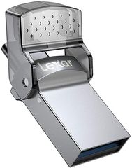 USB Lexar 128G JumpDrive DualDriveD35C USB3.0 TypeC (LJDD35C128G-BNBNG)