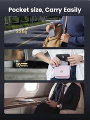 Pin sạc dự phòng Ugreen 10000mAh Không dây Magnetic Type C PD QC 3.0 20W PB206