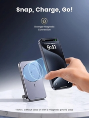 Pin sạc dự phòng Ugreen 10000mAh Không dây Magnetic Type C PD QC 3.0 20W PB206