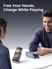 Pin sạc dự phòng Ugreen 10000mAh Không dây Magnetic Type C PD QC 3.0 20W PB206