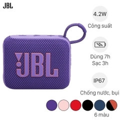 Loa Bluetooth JBL Go 4 – Nhỏ gọn, bền bỉ, âm thanh sống động