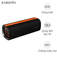 Loa Bluetooth Xiaomi Sound Party – Âm thanh mạnh mẽ, đèn LED sống động, pin 26 giờ