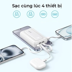 Pin Sạc Dự Phòng Anker Zolo A110L 10.000mAh 35W Kèm 2 Cáp USB-C