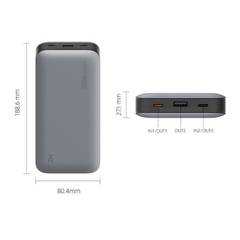 Sạc Dự Phòng ZMI QB826 25000mAh Sạc Nhanh 200W
