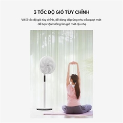 Quạt Cây Đứng Thông Minh AQS-FED3501R(W)-VN