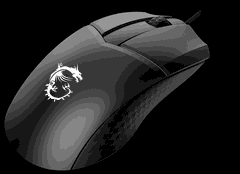 Chuột Gaming MSI Clutch GM41 V2 | Có Dây, Lightweight, 16000 DPI, RGB Mystic Light