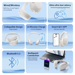 Tai nghe chụp tai QCY H3 Lite