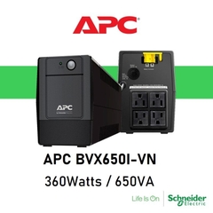 Bộ lưu điện UPS APC Easy BVX 650VA, AVR, 230V (BVX650I-VN)